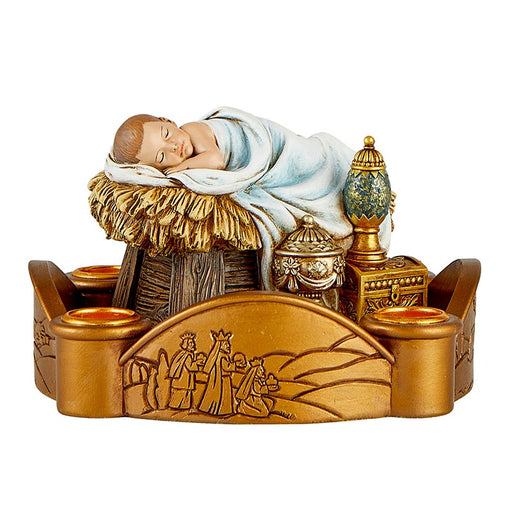 Christ Child Nativity Candleholder