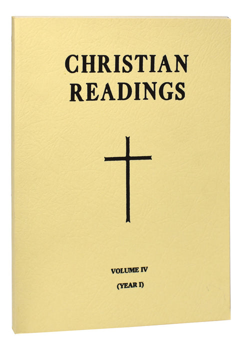 Christian Readings (Vol. IV/year I) - 6 Pieces Per Package