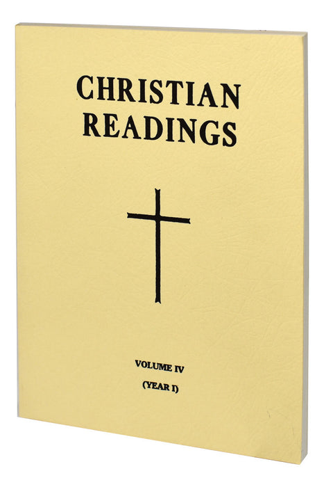 Christian Readings (Vol. IV/year I) - 6 Pieces Per Package