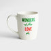 Christmas Mug with Ornament - Wonders of His Love