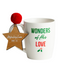 Christmas Mug with Ornament - Wonders of His Love