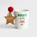 Christmas Mug with Ornament - Wonders of His Love