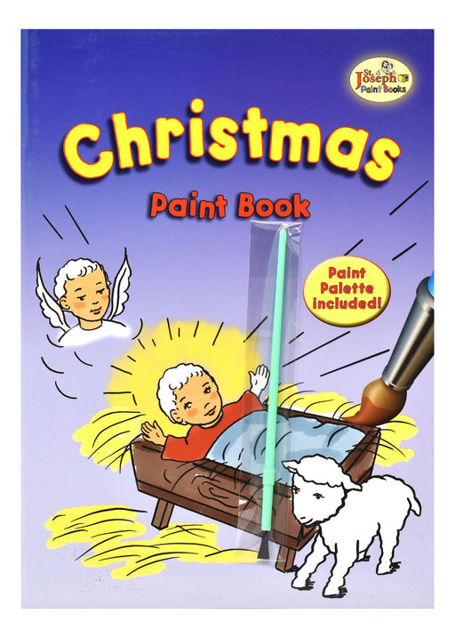 Christmas (St. Joseph Paint Books) - 4 Pieces Per Package