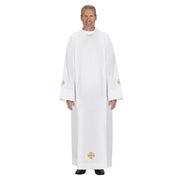 Cimabue Roll Collar Alb