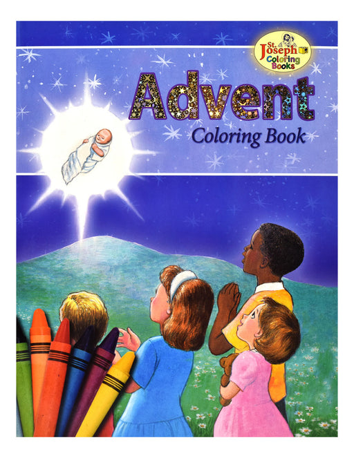 Coloring Book About Advent - Part of the St. Joseph Coloring Book Series