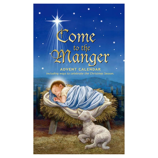 Come To The Manger Advent Calendar Book - 12 Pieces Per Package