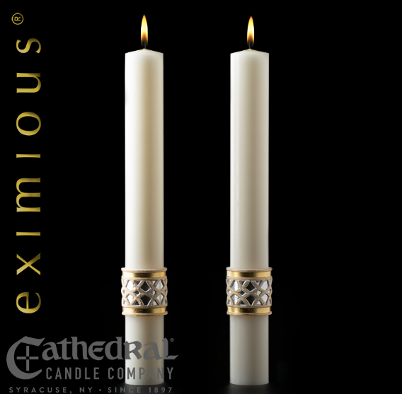 Complementing Altar Candle - Cathedral Candle - Merciful Lamb - 4 Size ...