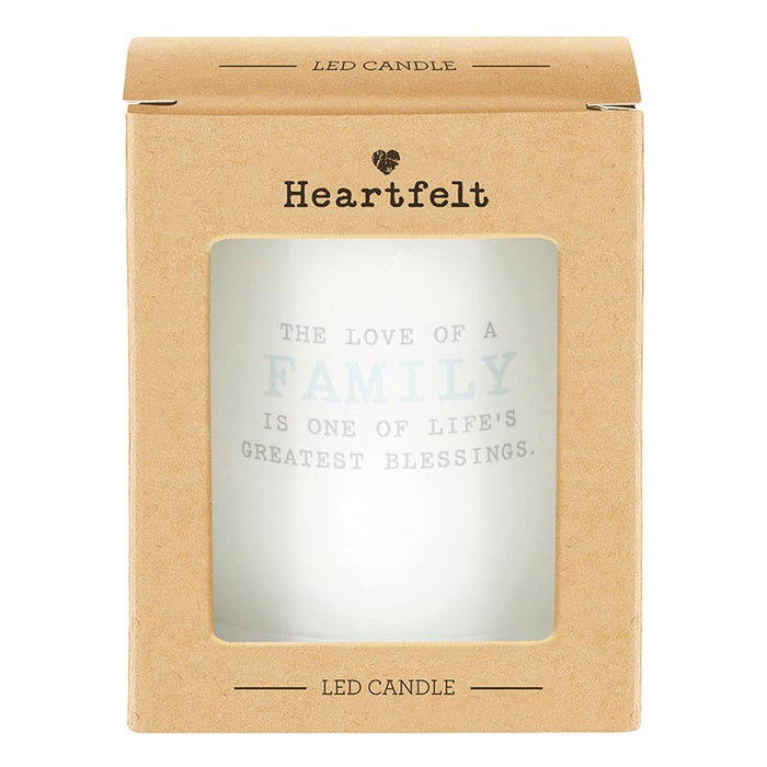 Decorative LED Candle - Love of Family
