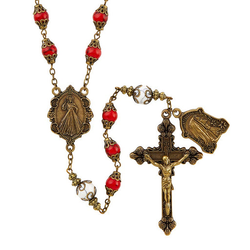 Divine Mercy Vintage Rosary