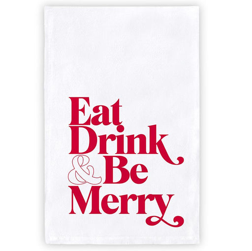 Eat Drink & Be Merry Napkin Set