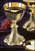 Embossed Vines Chalice with Paten Set