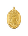 Engravable Gold over Sterling Silver St. Michael Medal w/ 20" Gold Plated Chain Engravable Gold over Sterling Silver St. Michael Medal Engravable Gold over Sterling Silver St. Michael necklace