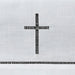 Eyelet Edged Altar Frontal with Embroidered Cross