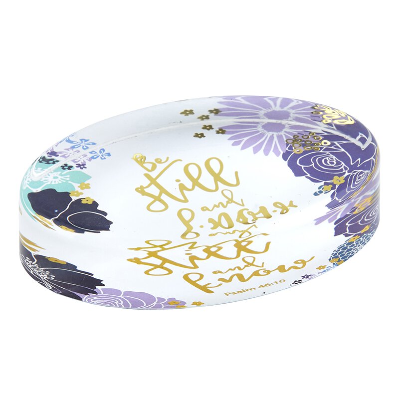 Bouquet Paperweight - Be Still Bouquet Paperweight Inspirational Bouquet Paperweight Paperweight Paperweights Inspirational gift
