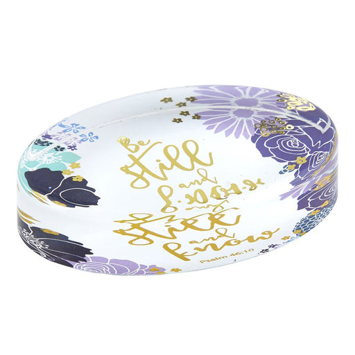 Bouquet Paperweight - Be Still Bouquet Paperweight Inspirational Bouquet Paperweight Paperweight Paperweights Inspirational gift