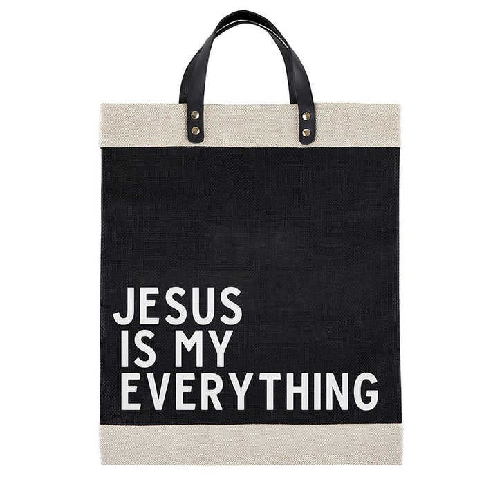 Farmer's Market Large Tote - Jesus is my Everything