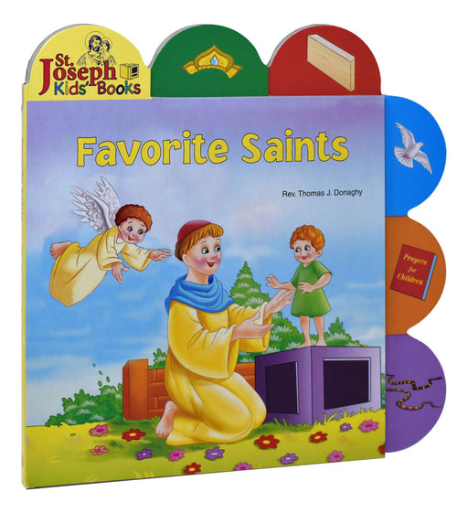 Favorite Saints (St. Joseph Tab Book) - 4 Pieces Per Package