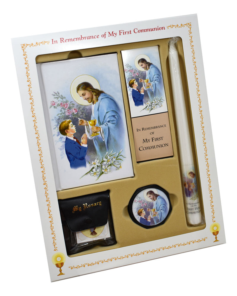 First Mass Book (Good Shepherd) Deluxe Set - Boy