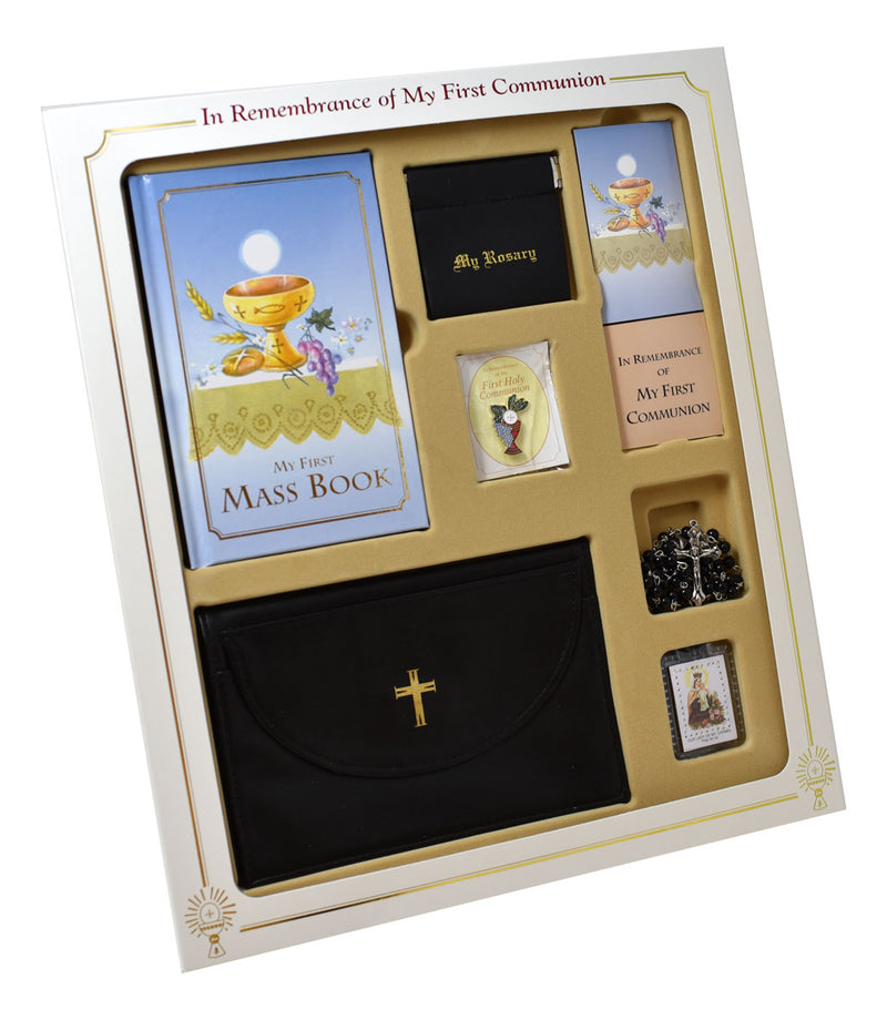 First Mass Book (My First Eucharist) (Premier Set) - Blue Black