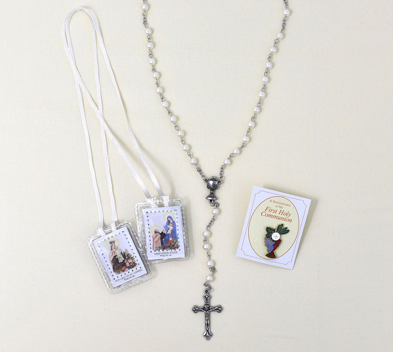 First Mass Book (My First Eucharist) (Premier Set) - White