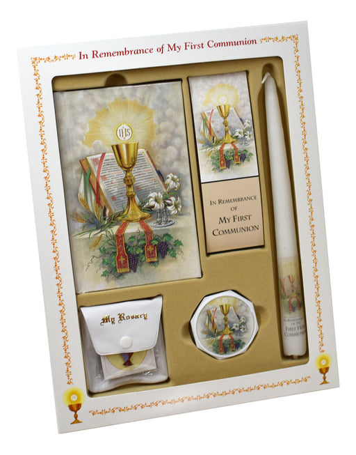 First Mass Book (Pray Always Edition) Deluxe Set - White