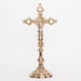 French Gothic Style Altar Crucifix Traditional Altar Cross.