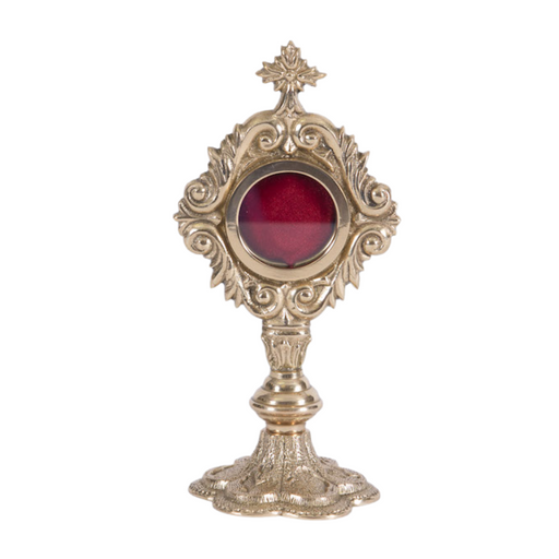 French Style Reliquary French Style Brass Reliquary
