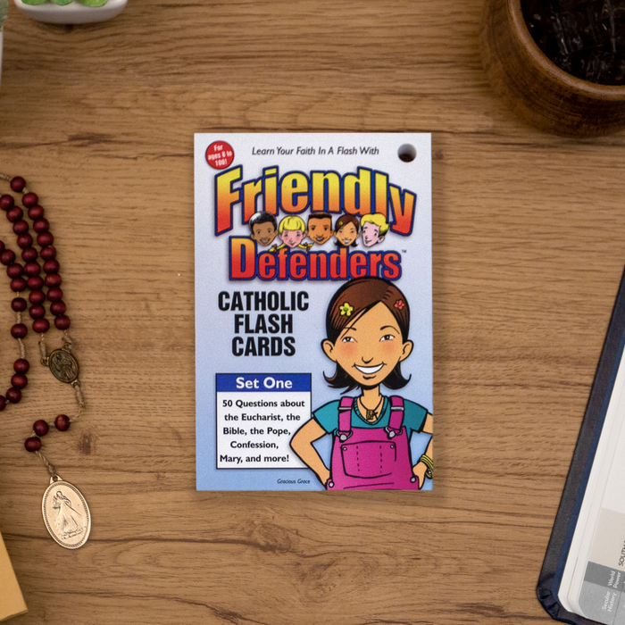 Friendly Defenders: Catholic Flash Cards