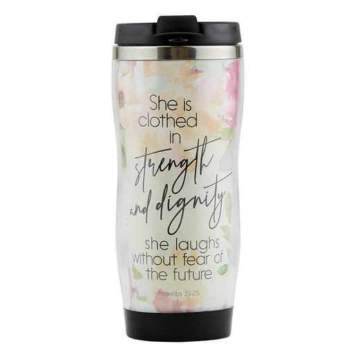 Strength & Dignity Travel Mug Mother's Day Present Mother's Day Gift Mother's Day special item Mother's Day Strength & Dignity Mug