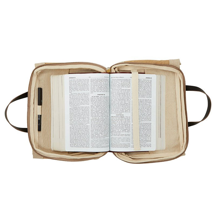 Loved 1 John 4:19 - Bible Cover Tote 