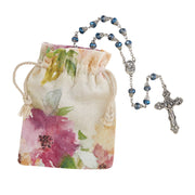 Strength & Dignity Mother's Rosary - Blue Creed® 8mm AB cap Mother's Rosary - Blue Mother's Day Present Mother's Day Gift Mother's Day special item Mother's Day Rosary
