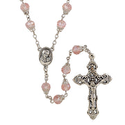 Strength & Dignity Mother's Rosary - Peach Creed® 8mm AB Cap Mother's Rosary - Peach Mother's Day Present Mother's Day Gift Mother's Day special item Mother's Day Rosary