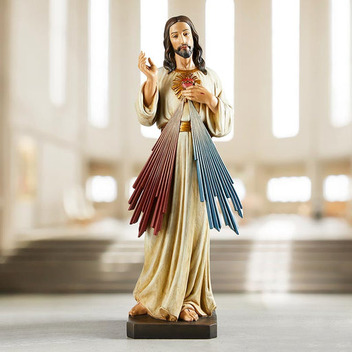 Divine Mercy Statue Divine Mercy Art Divine Mercy image Divine Mercy garden Statue Divine Mercy home decor