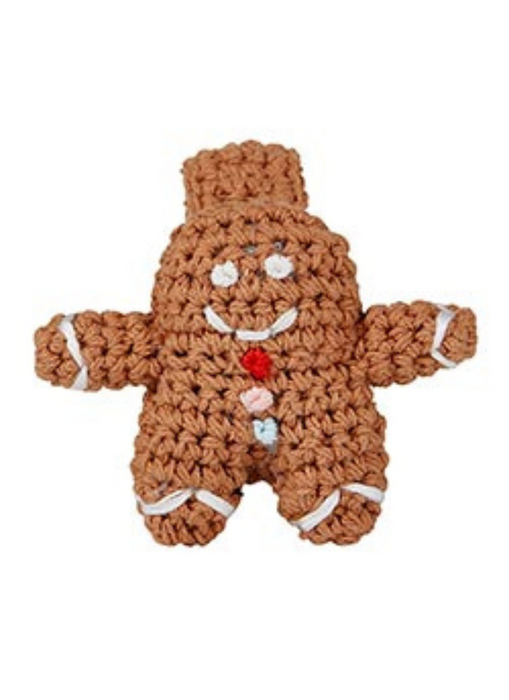 Gingerbread Crochet Wristlet