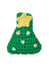 Christmas Tree Crochet Wristlet