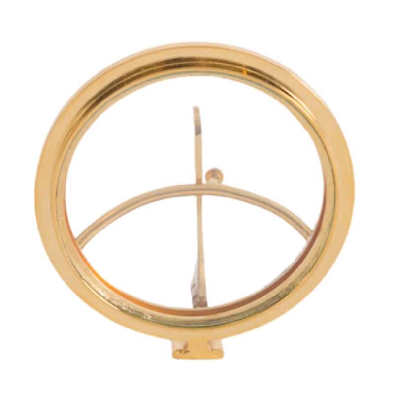 2 3/4" Host, Monstrance Glass Enclosed Luna