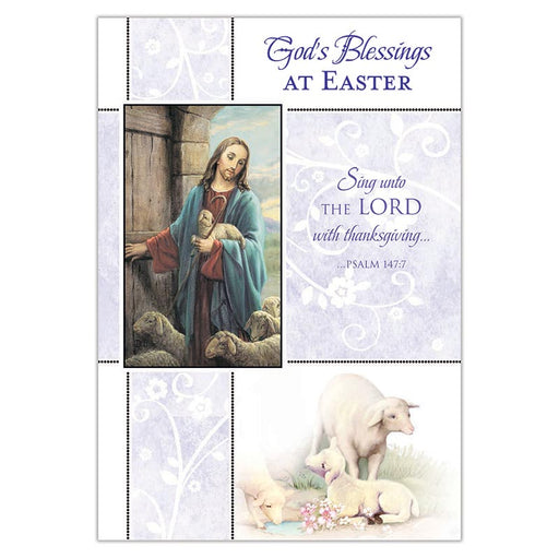 God's Blessings at Easter Card - Easter Card