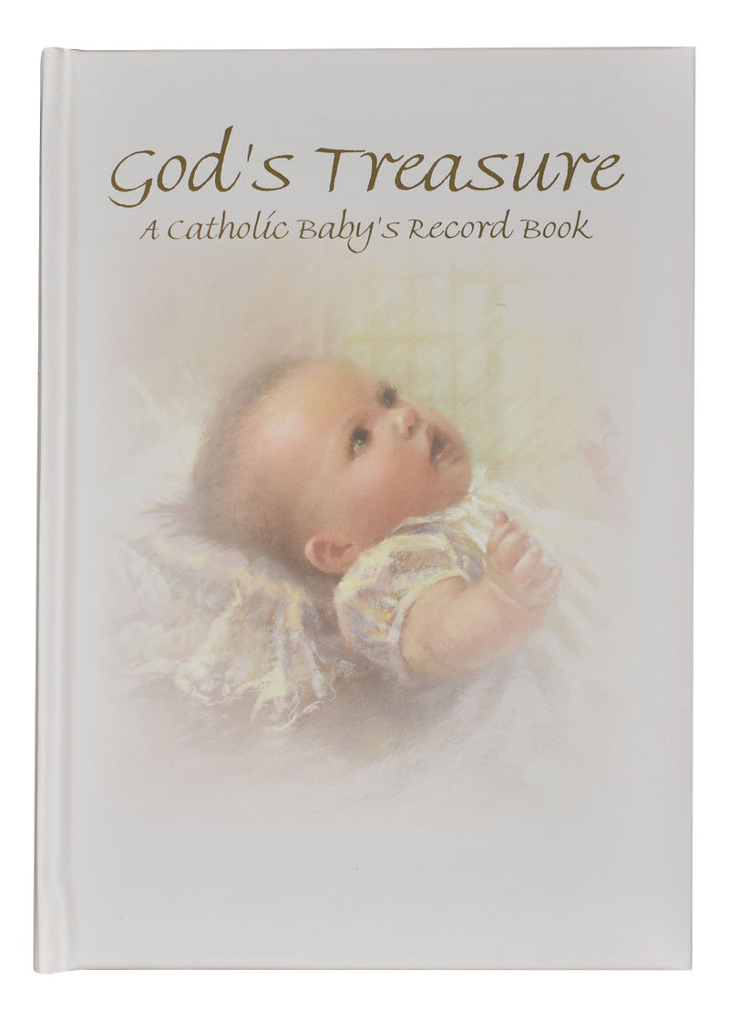 God's Treasure A Catholic Baby's Record Book