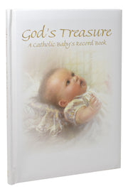 God's Treasure A Catholic Baby's Record Book