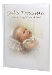 God's Treasure A Catholic Baby's Record Book