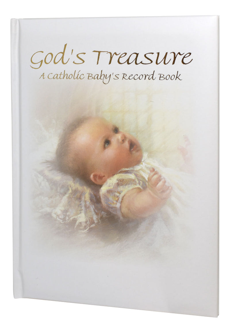 God's Treasure A Catholic Baby's Record Book