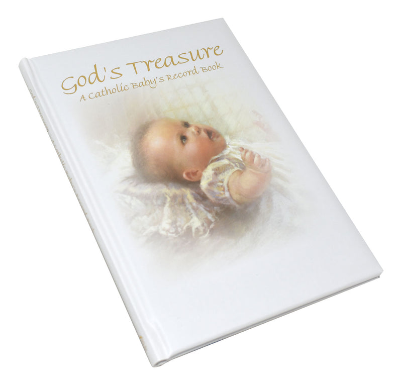 God's Treasure A Catholic Baby's Record Book