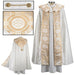 Gold Medallion Jacquard Cope with Inner Stole