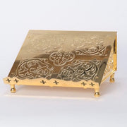 Gold Plated Classical Design Missal Sacramentary Stand Traditional design Gold Plated Missal / Bible stand.