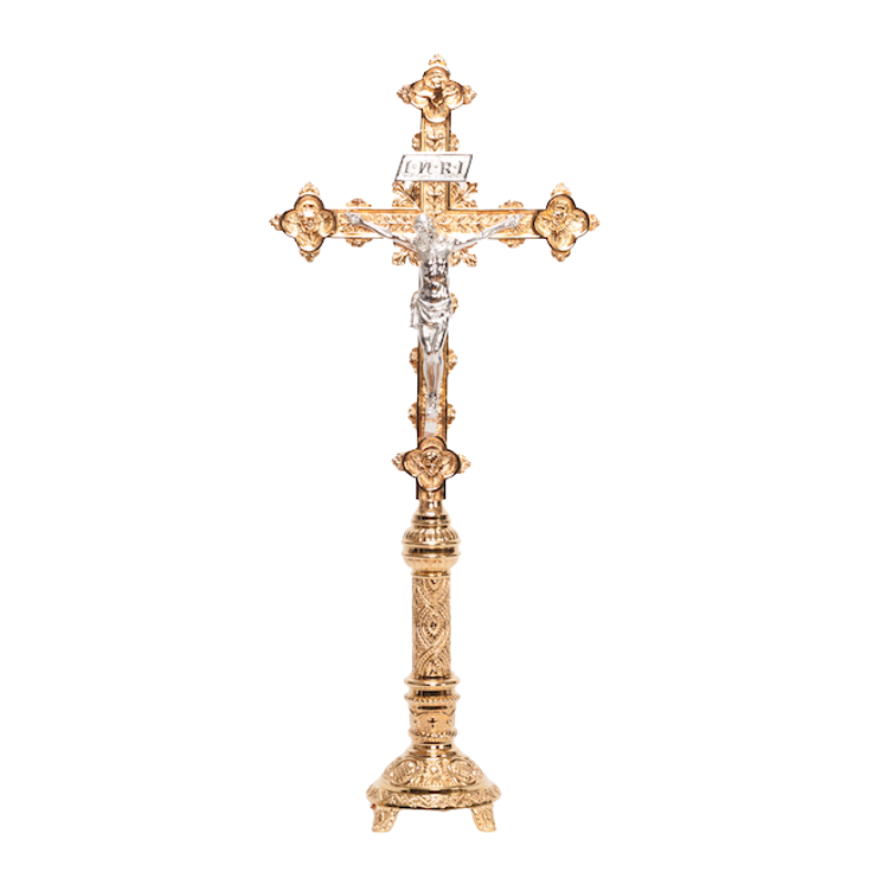 31" Traditional Ornate Altar Crucifix