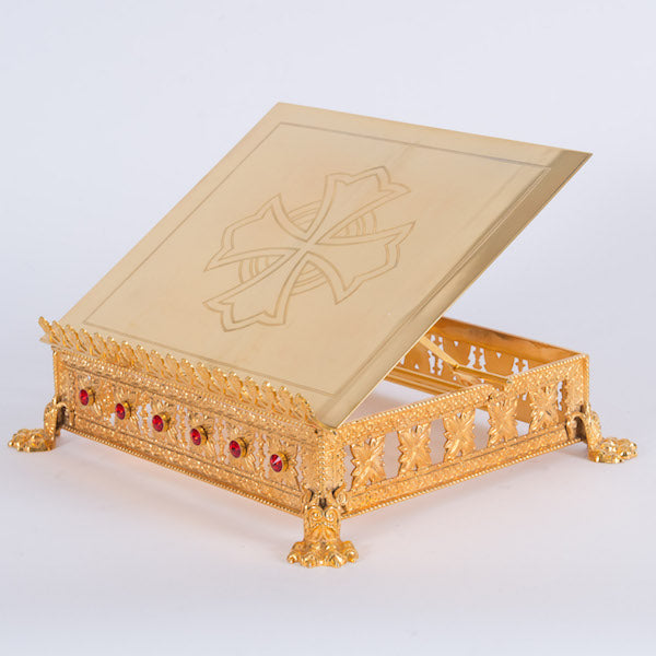 Gold Plated Gothic Style Adjustable Missal Stand