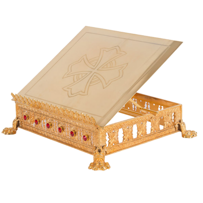 Gold Plated Gothic Style Adjustable Missal Stand