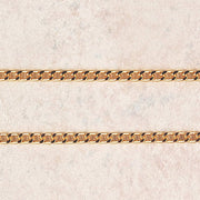 30" Gold Plated Heavy Stainless Chain