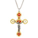 Gold Tone RCIA Pectoral Cross with 24" Chain
