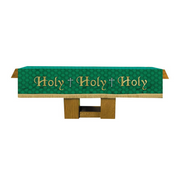 Green Maltese Jacquard Altar Frontal